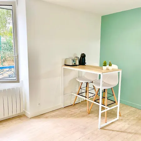 Апартаменты - L'escapade - Lit Queen Size - Proche Centre Et Gare - Internet Debit Fibre *