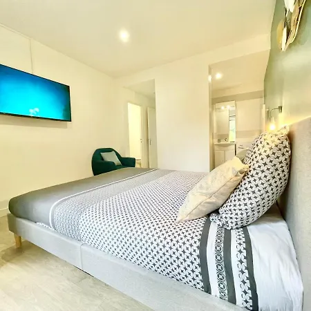 - L'escapade - Lit Queen Size - Proche Centre Et Gare - Internet Debit Fibre Апартаменты *