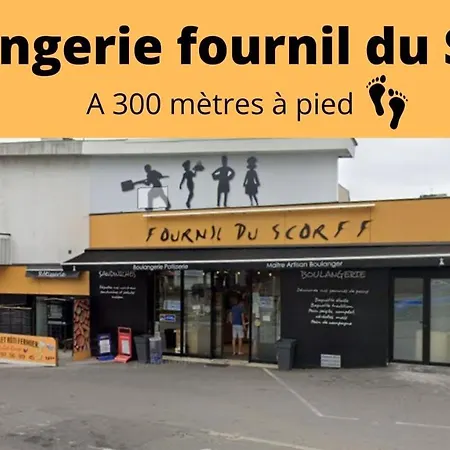 - L'escapade - Lit Queen Size - Proche Centre Et Gare - Internet Debit Fibre Лорьян