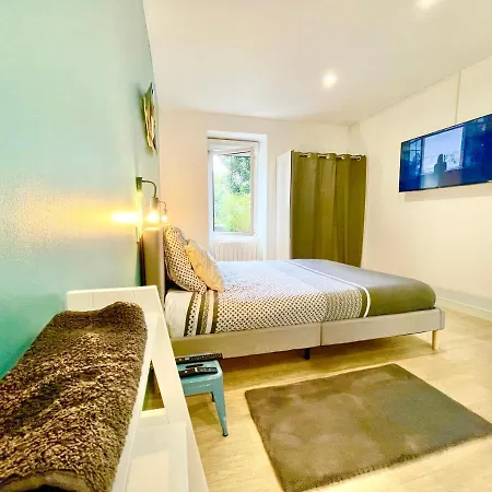 - L'escapade - Lit Queen Size - Proche Centre Et Gare - Internet Debit Fibre Апартаменты